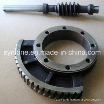 Customized Precision Machining Worm Gear and Shaft